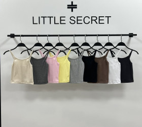 Майки жіночі (жовтий) оптом Little Secret