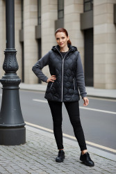 Куртки демисезонные женские БАТАЛ оптом 90268513 6336-15