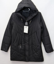 Куртки женские FURUI БАТАЛ (black) оптом 69401327 2309-14