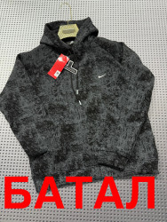 Худі чоловічі БАТАЛ на флісі оптом