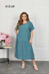 Платья женские БАТАЛ оптом 24186570 A12-2-101
