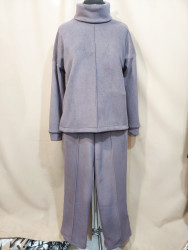 Спортивные костюмы женские на флисе ПОЛУБАТАЛ оптом 25910684 859-59