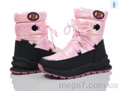 Дутики, Ok Shoes оптом CT10261B pink