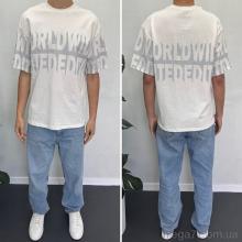 Футболка, I8denim оптом 90571 ekru
