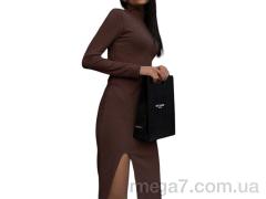 Платье, Mira оптом --- 1366 шоколад (42-44)