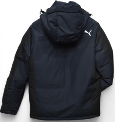 Куртки зимові чоловічі (синій) оптом