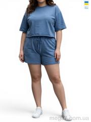 Костюм, Sport style оптом 1249 блакитний