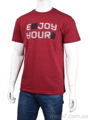 Футболка, Мир оптом 3707-103-2 bordo
