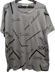 Футболки женские БАТАЛ оптом 75842093 3509-9