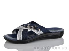 Шлепки, Lot Shoes оптом --- Турція синій