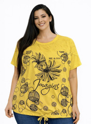 Футболки жіночі БАТАЛ оптом 