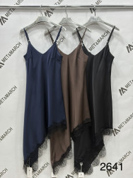 Платья женские (черный) оптом 31607528 2641-58