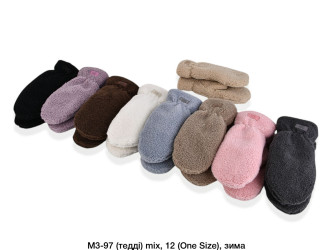 Перчатки женские оптом 25869301 М-3-50