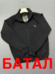 Спортивні кофти чоловічі БАТАЛ на флісі оптом