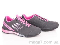 Кроссовки, Veer-Demax оптом B3007-3 grey-rose