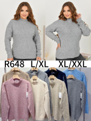 Светри жіночі НАПІВБАТАЛ оптом Kiss Me 