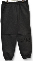 Спортивные штаны детские (серый) оптом 34817260 01-15