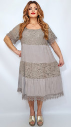 Платья женские БАТАЛ оптом 21908765 253-39