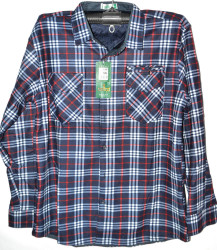 Рубашки мужские HETAI на флисе оптом 78349520 А640-71