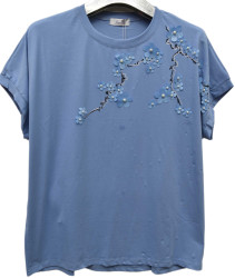 Футболки женские БАТАЛ оптом 27481659 734-97