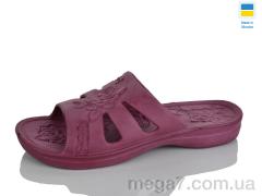 Шлепки, Alex оптом Alex  033 бордо