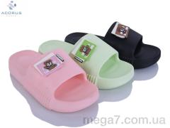 Шлепки, Acorus оптом 8136 mix