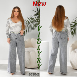 Джинсы ПАЛАЦЦО женские ПОЛУБАТАЛ оптом 29485073 3630-2-1