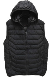 Жилетки мужские ПОЛУБАТАЛ (черный) оптом 63805921 E29-36