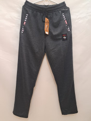 Спортивные штаны мужские (серый) оптом 57386019 505-14