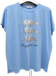 Футболки женские БАТАЛ оптом 90573814 2553-230