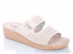 Шлепки, Sali оптом 373-029 бежевый