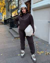 Спортивні костюми жіночі на флісі БАТАЛ оптом