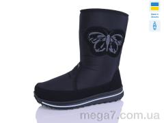 Дутики, Progress оптом Прогрес Ж 3134 чорний