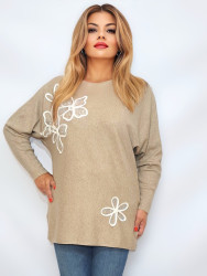 Свитера женские БАТАЛ оптом 09713865 2109-30