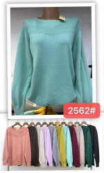 Свитера женские ПОЛУБАТАЛ оптом 64210395 2562-6