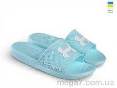 Шлепки, Rai shoes оптом DS60 бірюза