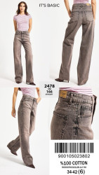 Джинсы женские оптом 14738629 2478-4-166-1