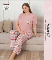 Пижамы женские БАТАЛ оптом 53148796 6600-4