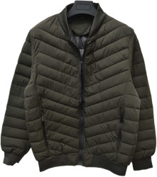 Куртки демисезонные мужские (хаки) оптом 65091378 M25-82