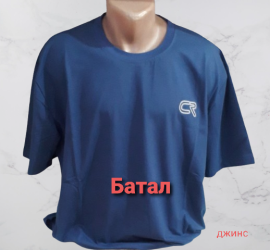 Футболки мужские БАТАЛ оптом 61250783 008-237