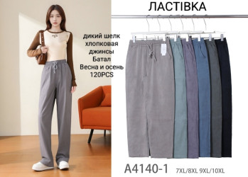 Джинсы женские БАТАЛ оптом 07539614 4140-1-40