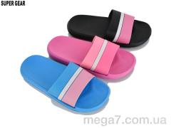 Шлепки, Super Gear оптом Super Gear Jibukang  08924B-2 mix