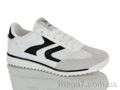 Кроссовки, Violeta оптом 2028-1 white-black