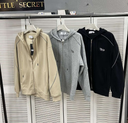 Спортивні кофти чоловічі (бежевий) оптом