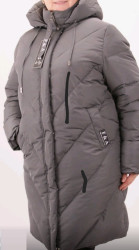 Куртки зимние женские БАТАЛ оптом 18970654 9702-208 -2