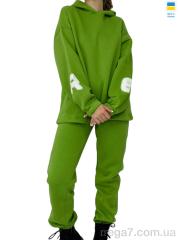 Спортивный костюм, Kram оптом --- 00305 світло-зелений