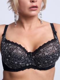 Бюстгальтер Finikin 5128E (  чёрно-белый, E  6 шт. )