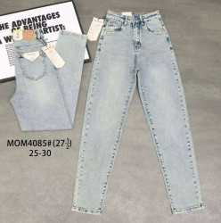 Джинсы МОМЫ женские оптом 76239154 4085-21