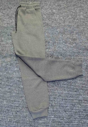 Спортивные штаны мужские на флисе (серый) оптом Турция 98056214 05-1