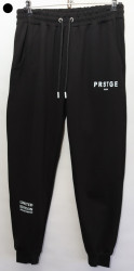 Спортивные штаны мужские (black) оптом 85312906 01-5